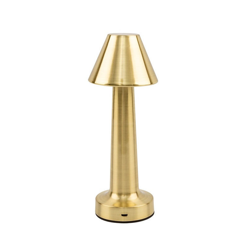 Lampe Table Bar Rétro Tactile LED Rechargeable Sans Fil - Restaurant Café Chambre