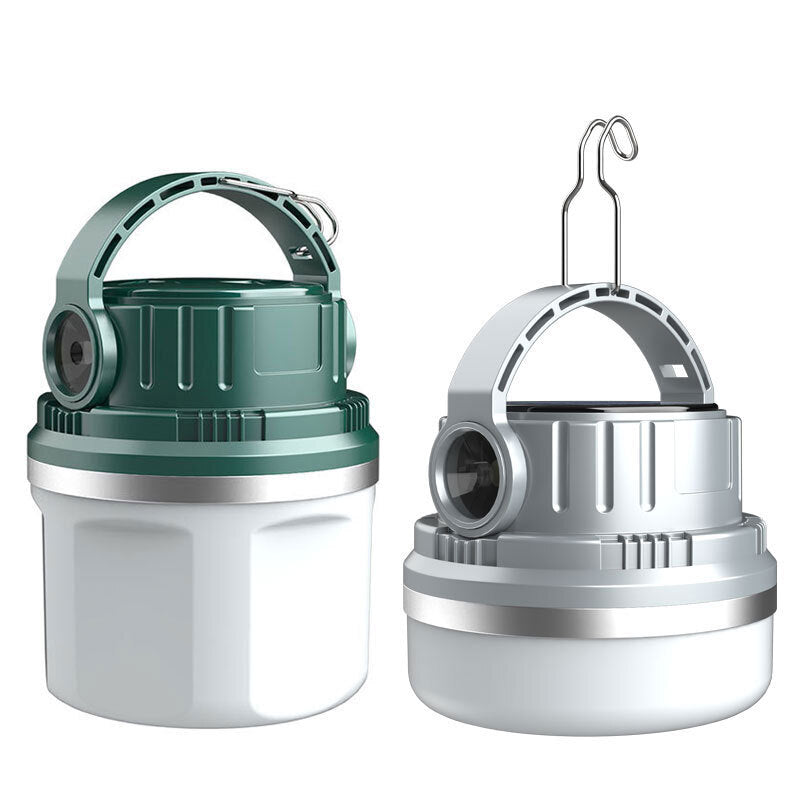 Ampoule Camping Solaire Rechargeable - LED - Maison Urgence