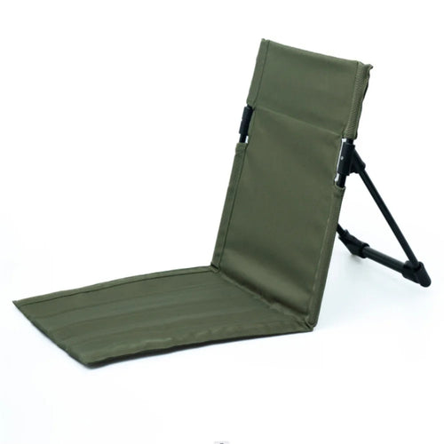 Chaise Camping Pliante Paresseuse avec Coussin Dossier - Jardin Plage