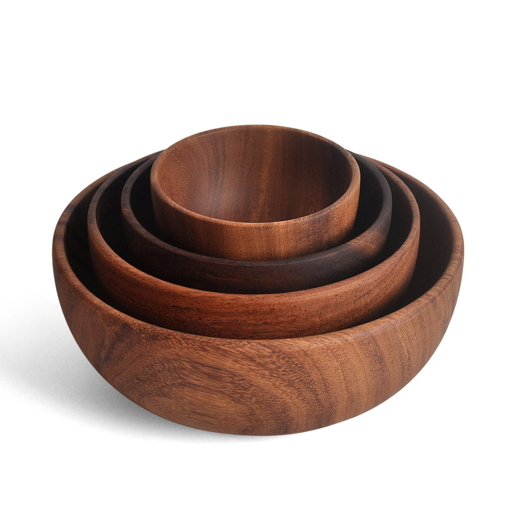 Bol Bois Brut Massif - Assiette Bois Solide - Vaisselle - Salade Fruits Secs