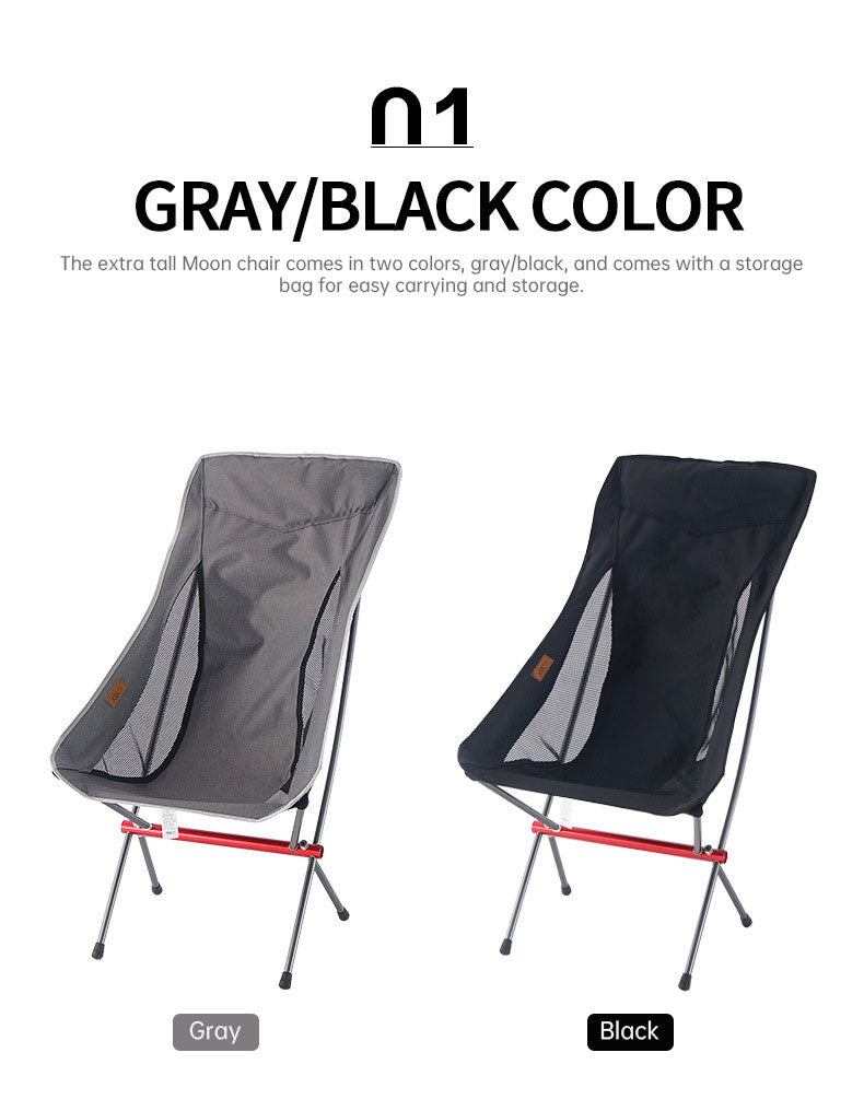 Chaise Lune Pliante Haute - Camping Pêche - Plage Loisirs