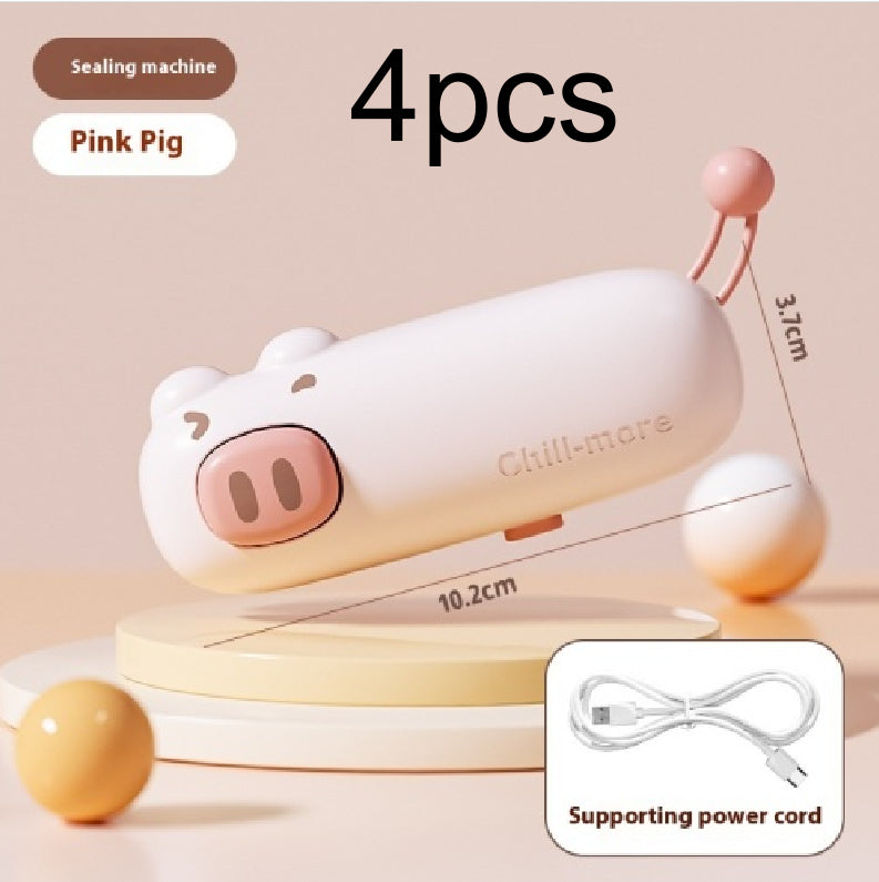 Mini scelleuse de sacs rechargeable USB avec coupe-sac
