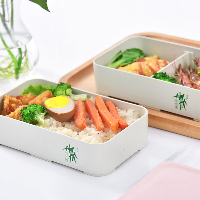 Boîte à Lunch Bento 3 Étages en Bambou - Écologique - Micro-ondes