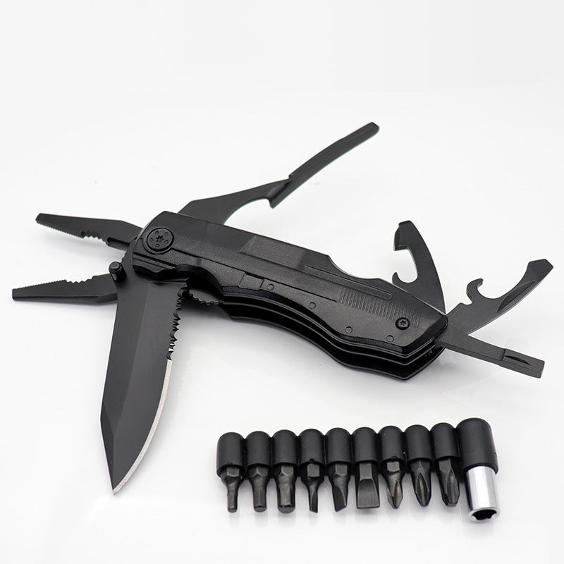 Pince Multifonction Couteau Survie - EDC Camping - 12 Outils
