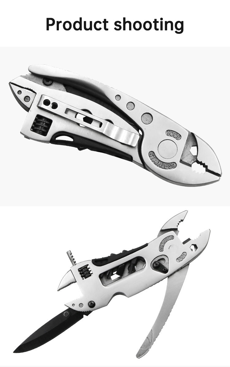 Pince Multi-Outils Camping - Clé Combinée - Régulière