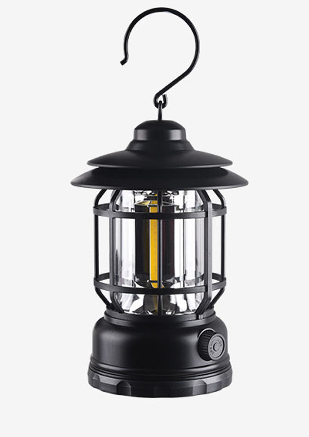 Lampe Camping Rétro Cheval - Rechargeable - Multifonction - Dimmable