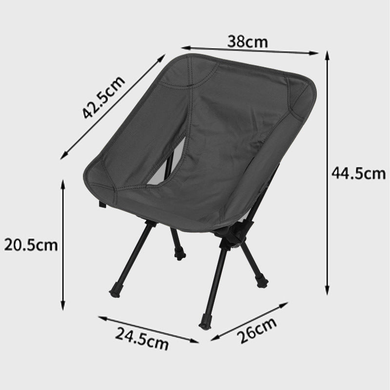 Chaise Camping Pliante Ultra Légère - Simple - Pêche Loisirs