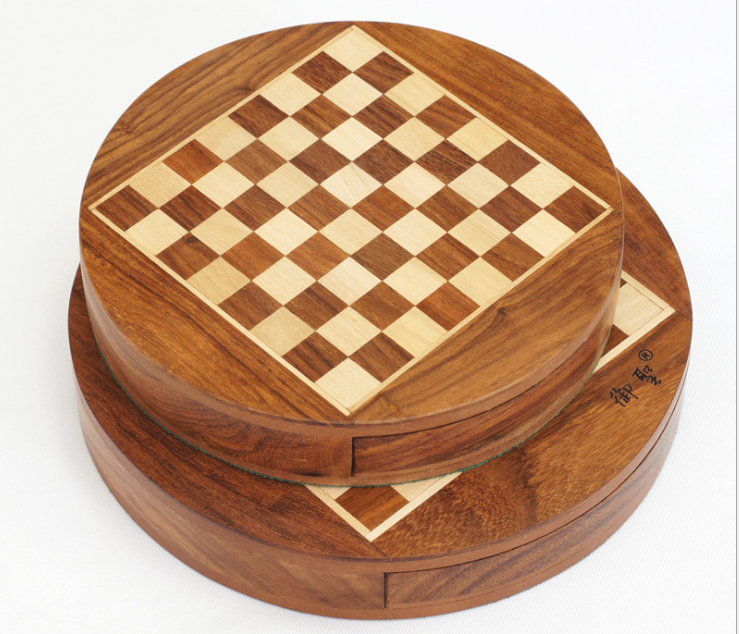 Jeu Échecs Magnétique Bois - Plateau Pliant - Voyage