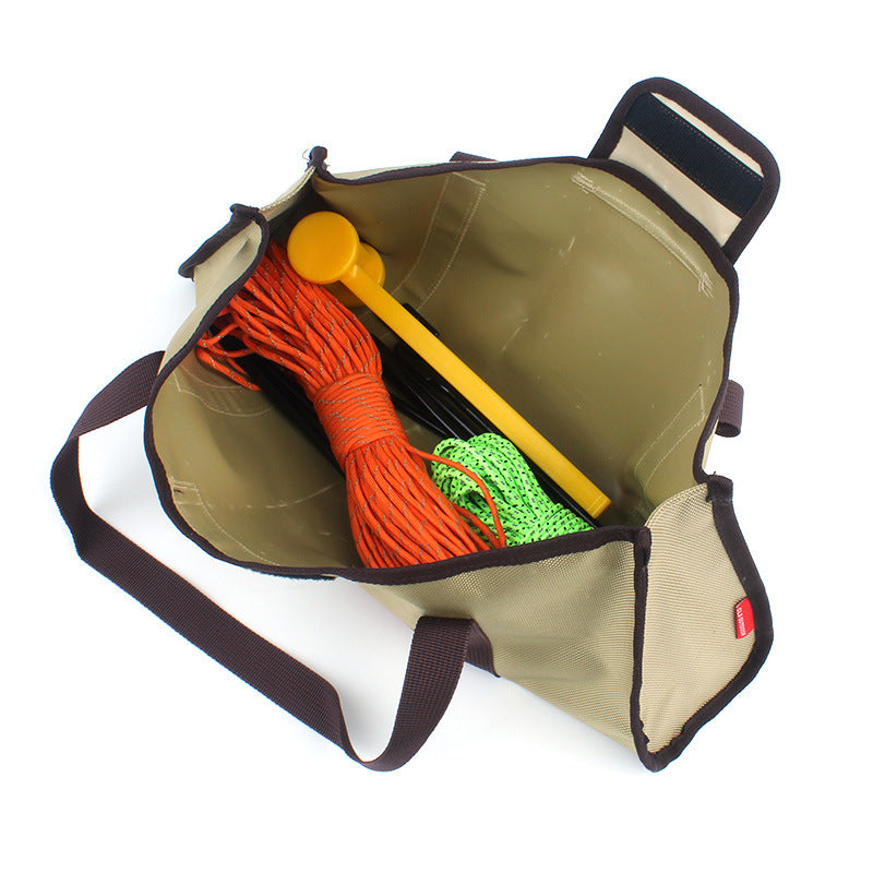 Sac Outils Camping Montagne - Grande Capacité Épais - Marteau Piquets