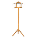 Table Oiseaux Bois Jardin 153cm - Station Nourrissage PawHut