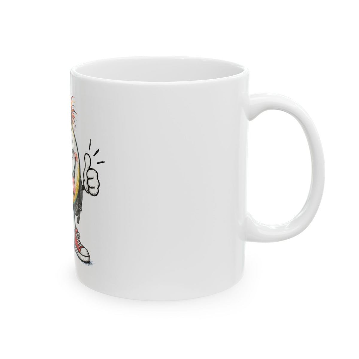 Tasse en céramique – Étudiant amusant HC (11 oz, 15 oz)