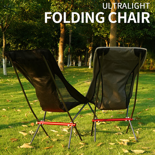 Chaise Lune Pliante Haute - Camping Pêche - Plage Loisirs