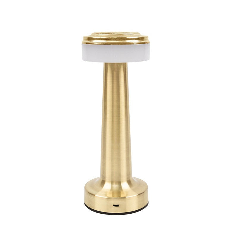 Lampe Table Bar Rétro Tactile LED Rechargeable Sans Fil - Restaurant Café Chambre