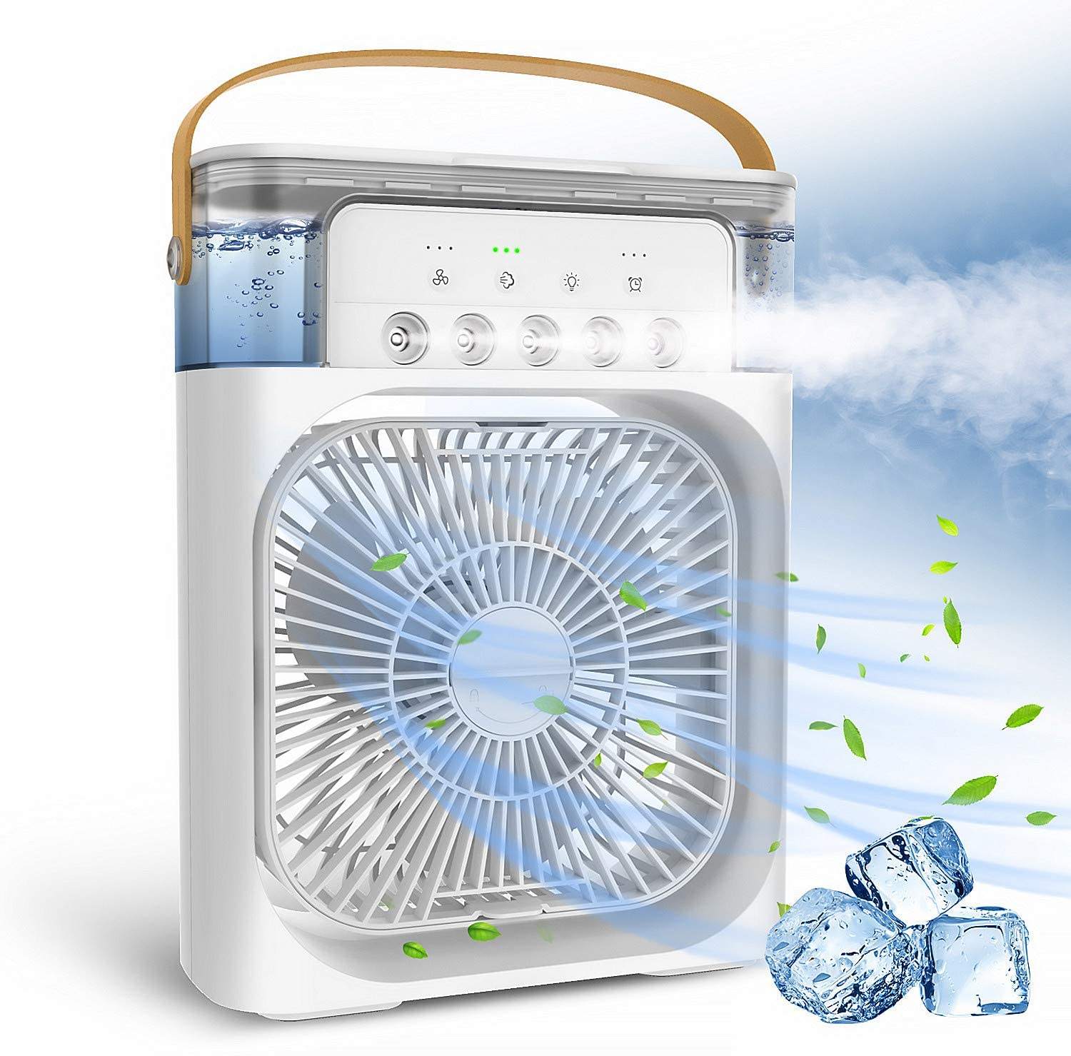 Ventilateur Brumisateur Bureau - Refroidisseur Air - Spray - USB