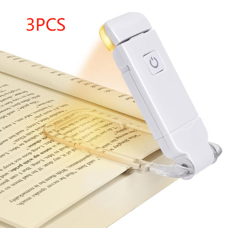 Lampe de lecture LED rechargeable USB avec luminosité réglable