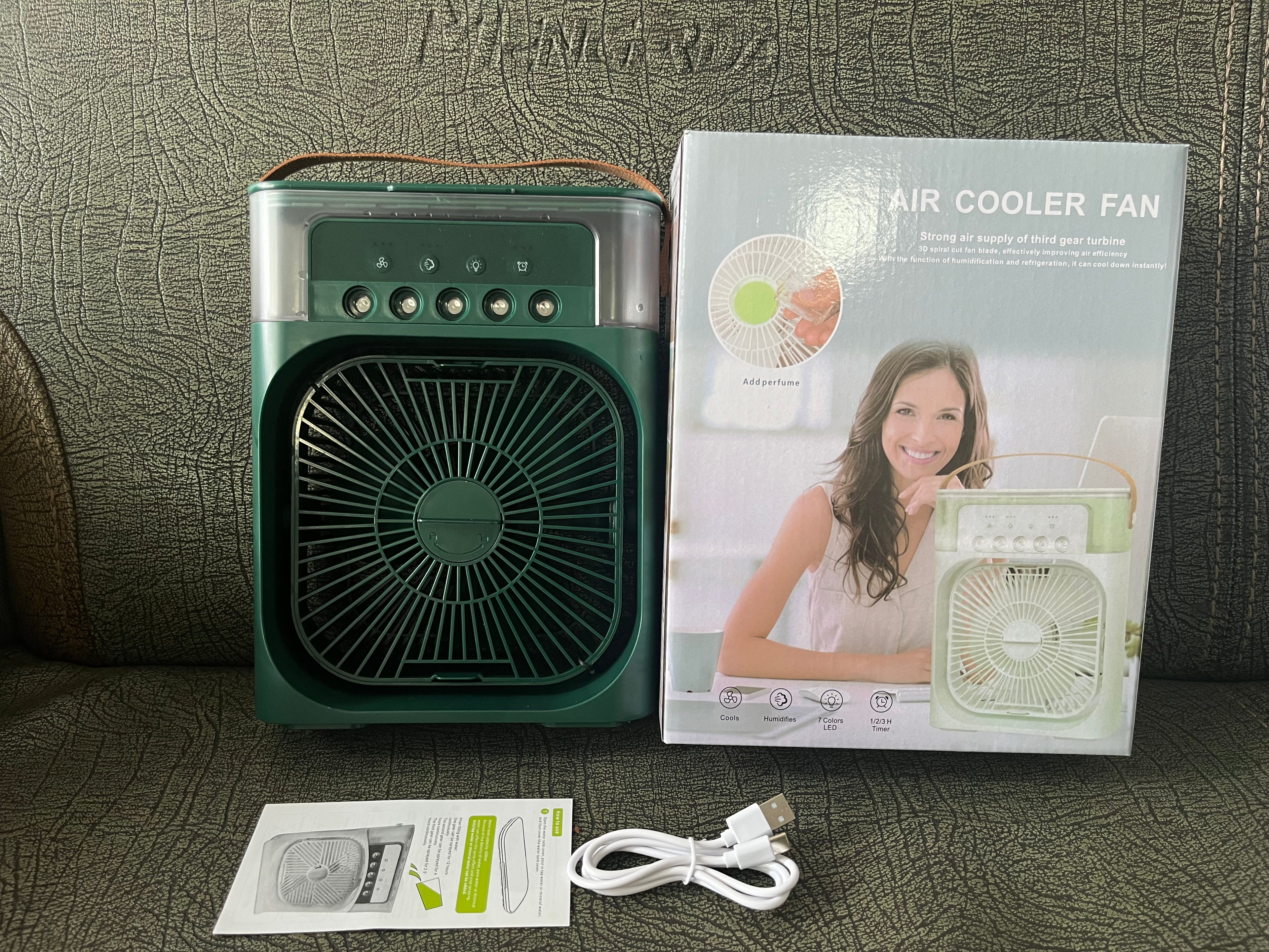 Ventilateur Brumisateur Bureau - Refroidisseur Air - Spray - USB