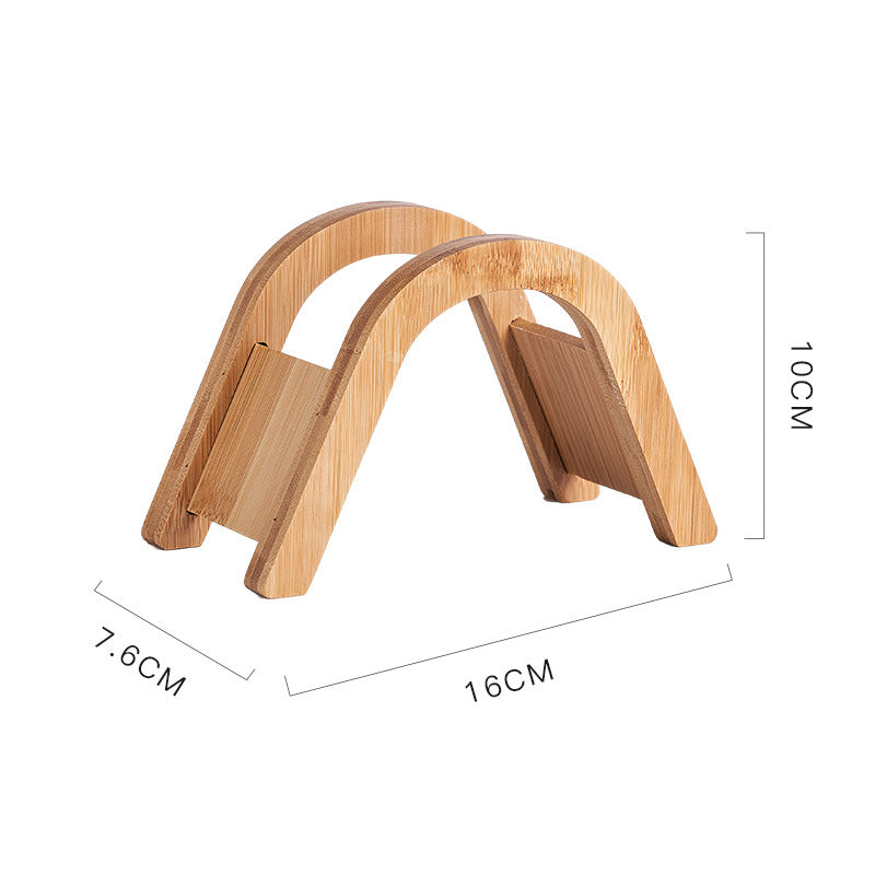 Support Filtres Café Bois Massif - Boîte Rangement Anti-Poussière - Infusion Manuelle
