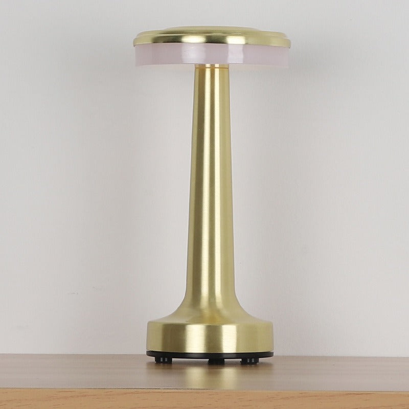 Lampe Table Bar Rétro Tactile LED Rechargeable Sans Fil - Restaurant Café Chambre