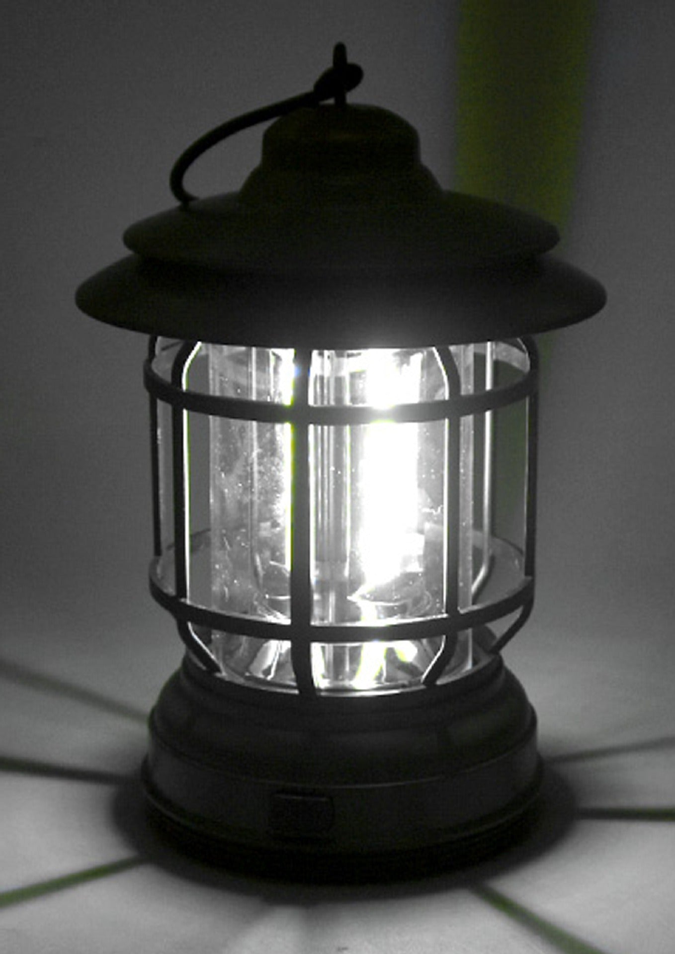 Lampe Camping Rétro Cheval - Rechargeable - Multifonction - Dimmable