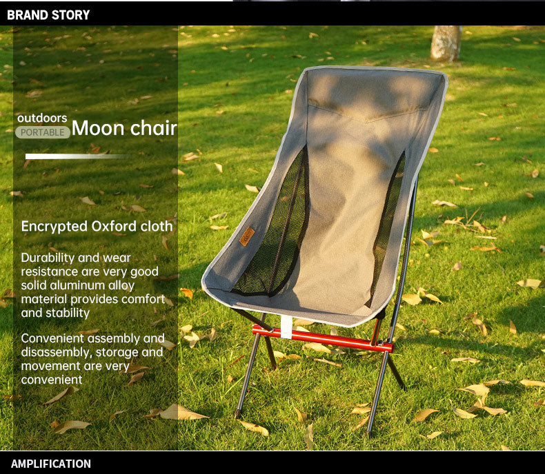 Chaise Lune Pliante Haute - Camping Pêche - Plage Loisirs