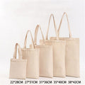 Sac Cabas Toile 6 Tailles - Réutilisable Écologique - Courses Pliable