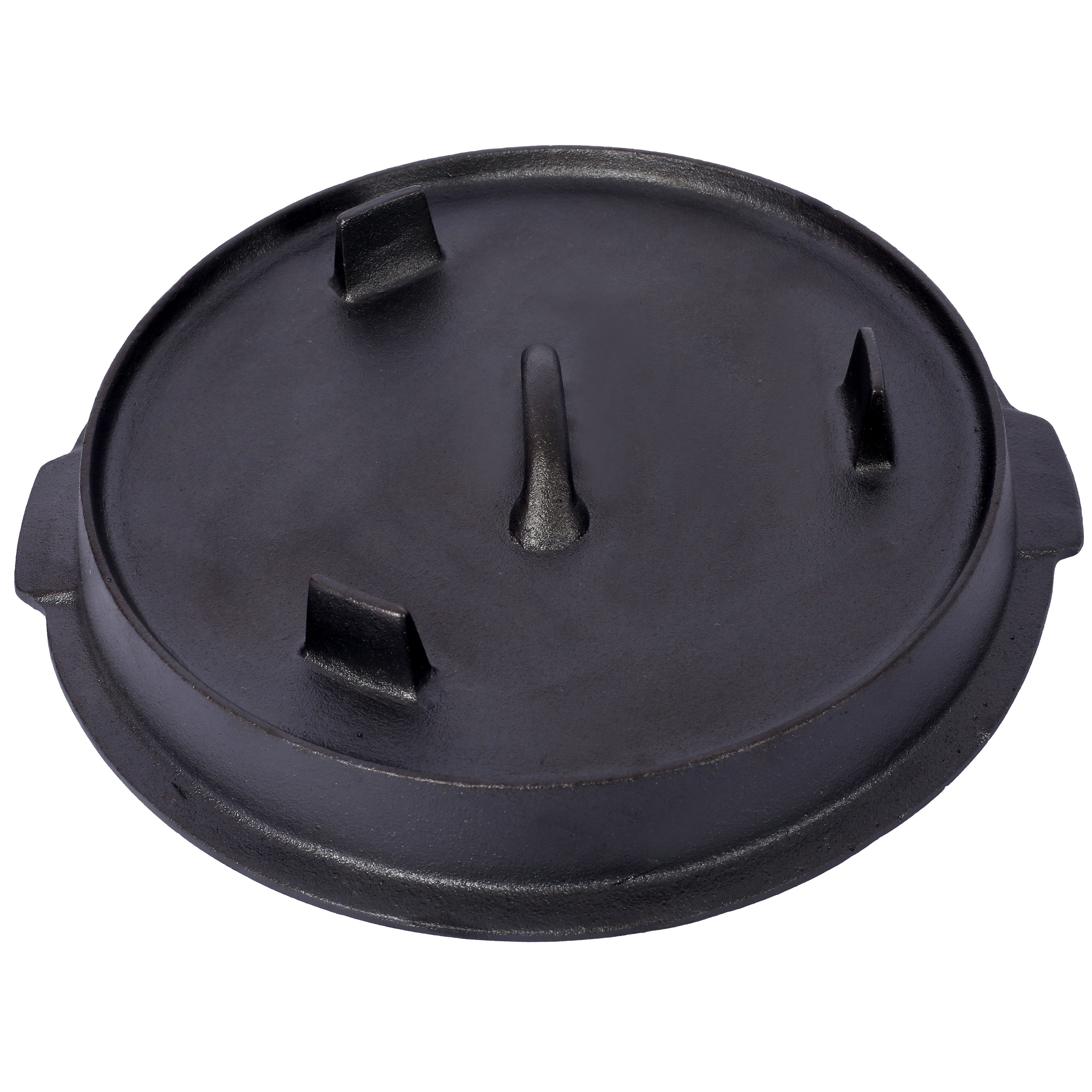 Marmite Fonte 12 Quart avec Couvercle - Camping - BBQ - 11L