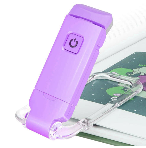 Lampe de lecture LED rechargeable USB avec luminosité réglable