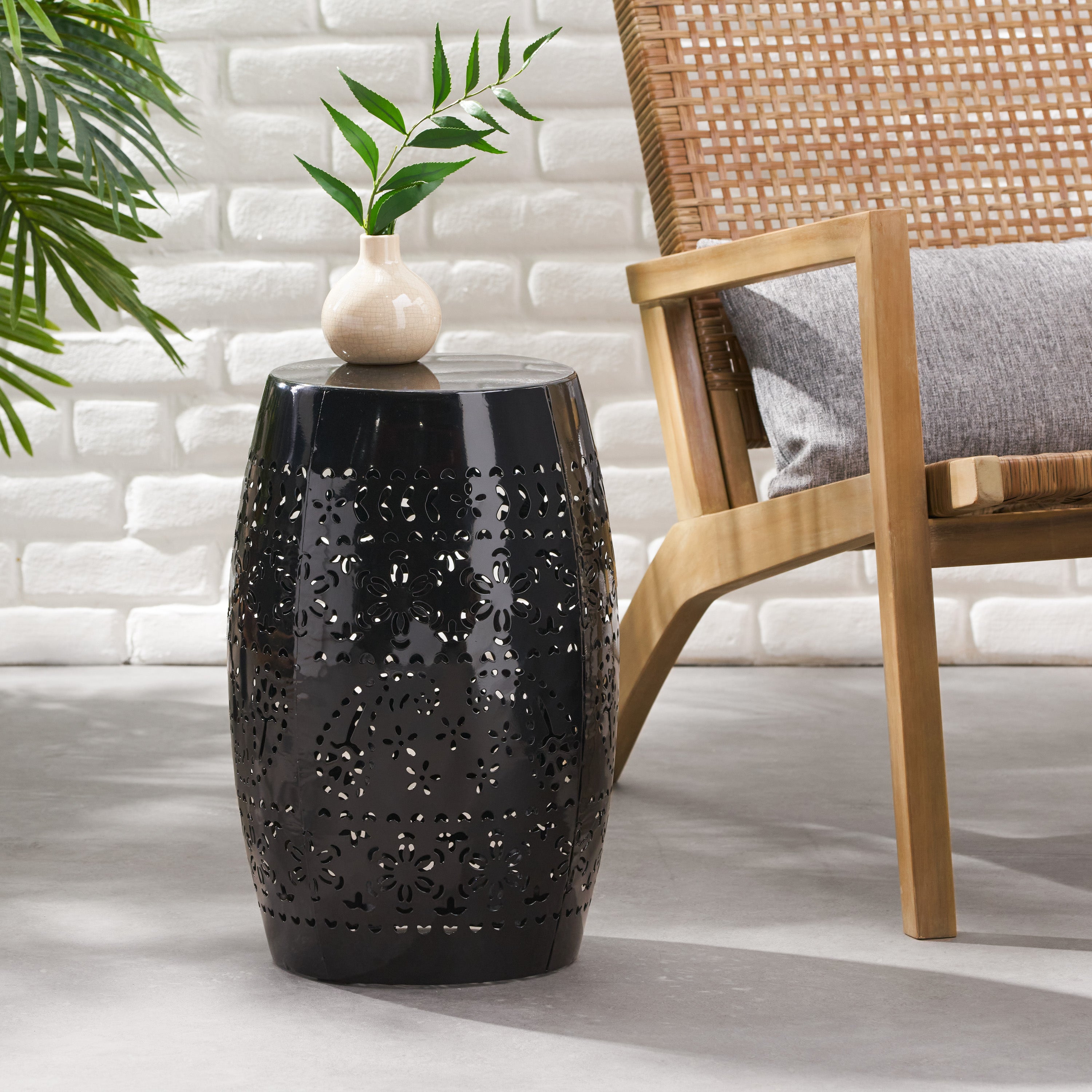Table Appoint Ruby 12 Pouces - Table Côté - Moderne