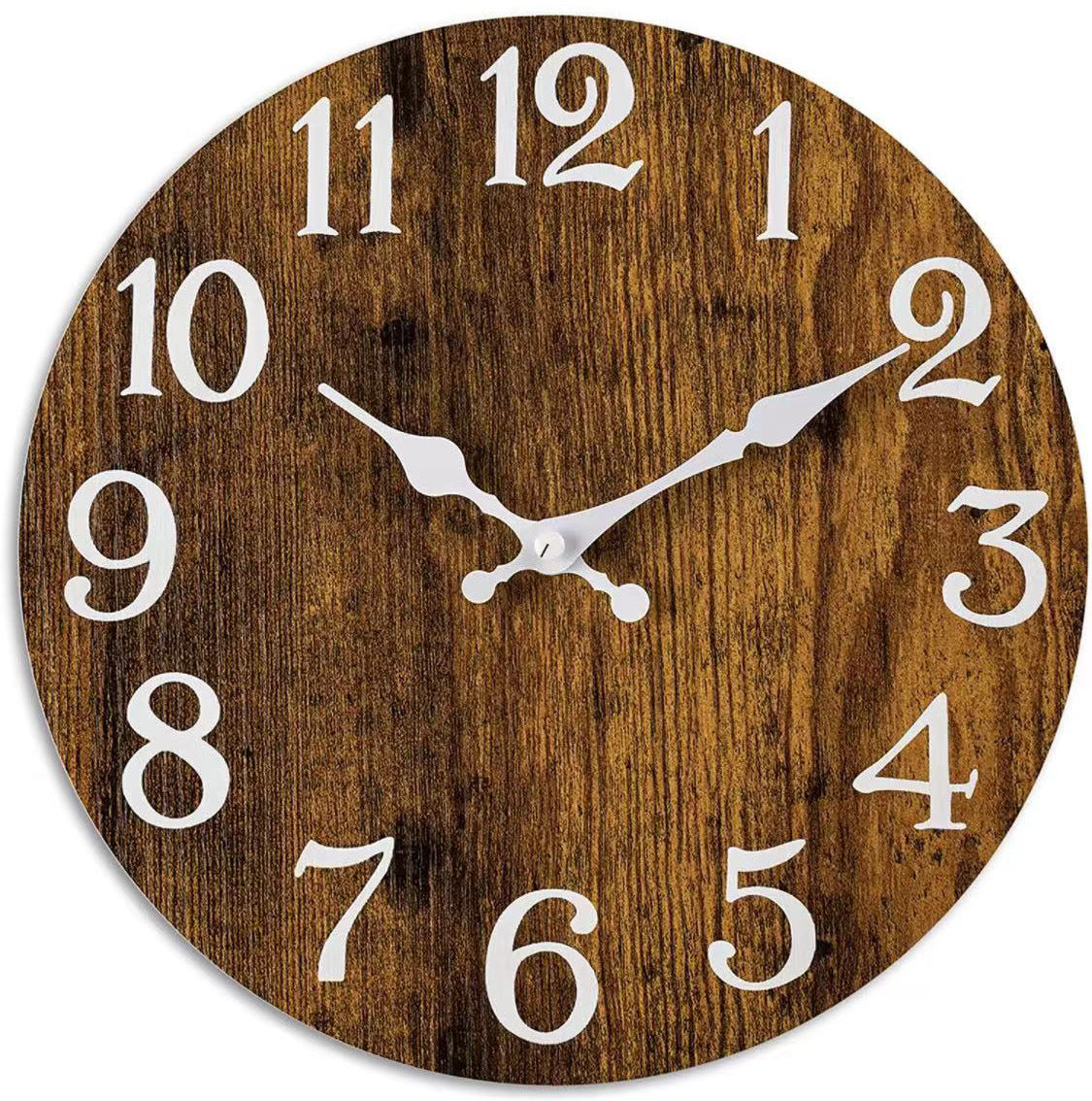 Horloge murale décorative vintage pour la maison