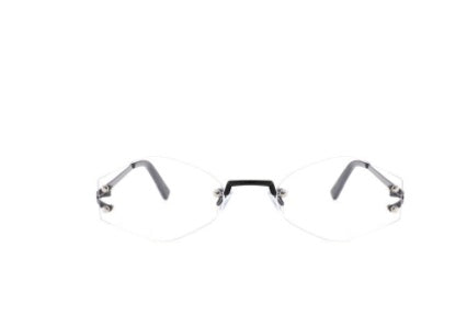 Lunettes de soleil ovales rétro vintage