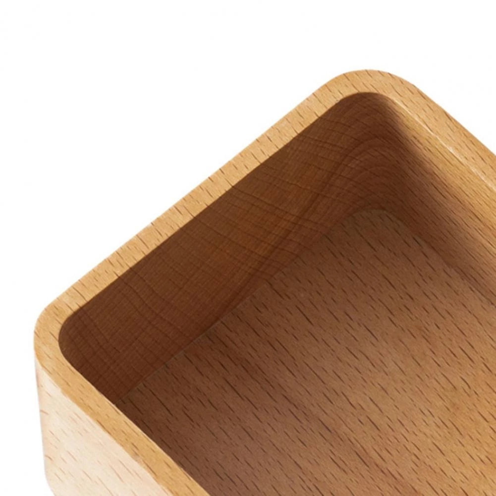 Beech Gift Jewelry Storage Box Small Wooden Box