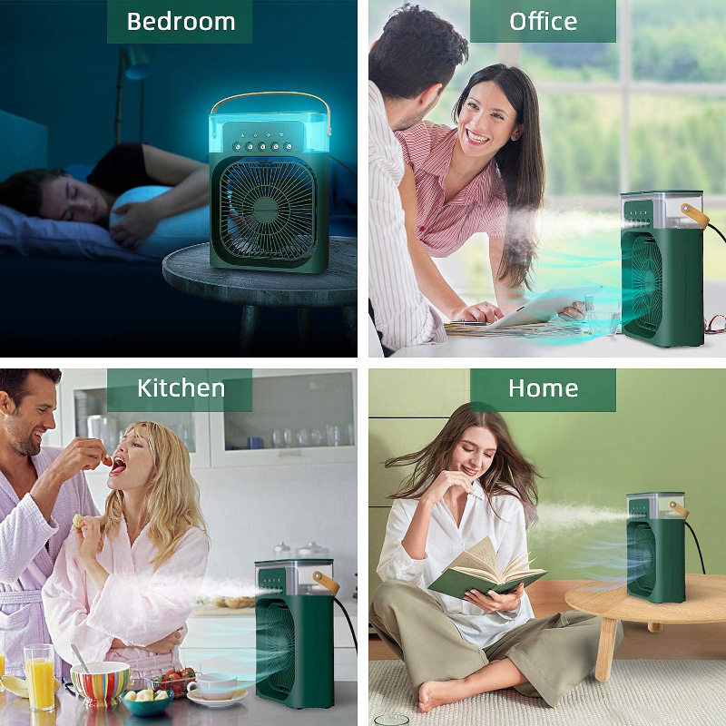 Ventilateur Brumisateur Bureau - Refroidisseur Air - Spray - USB