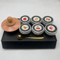 Fumoir Tonneau Vin Bois Massif - Whisky Assaisonnement - Set Bar Fumé