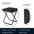 Tabouret Pliant Alu Léger - Sac à Main - Camping Pêche - Portable