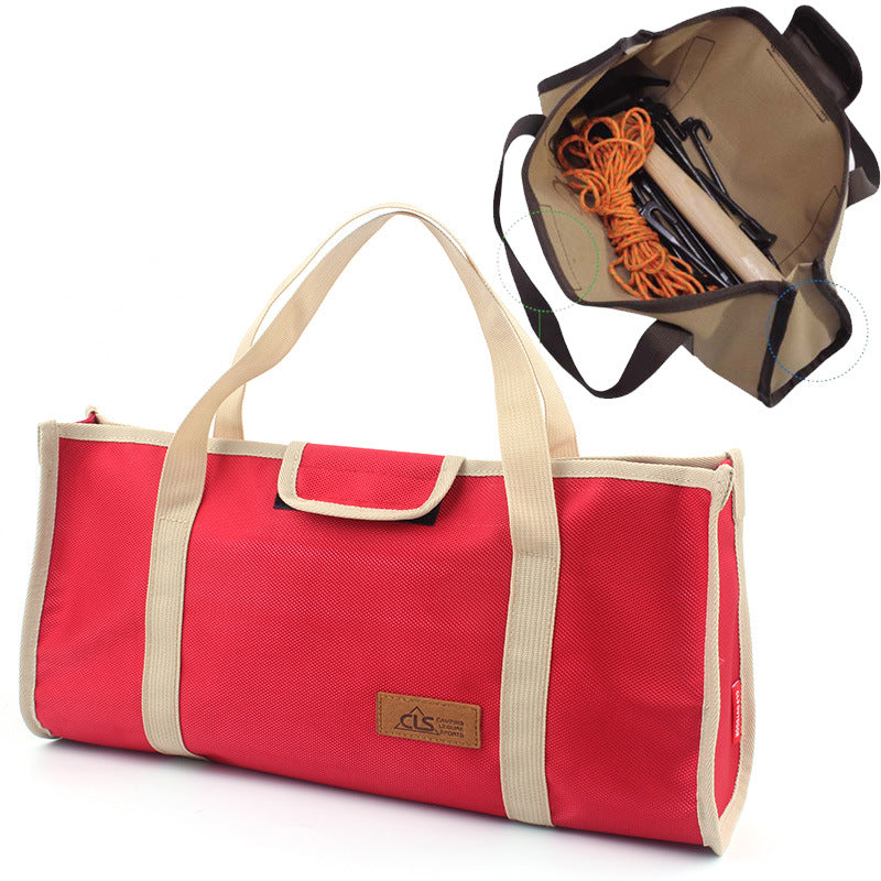 Sac Outils Camping Montagne - Grande Capacité Épais - Marteau Piquets