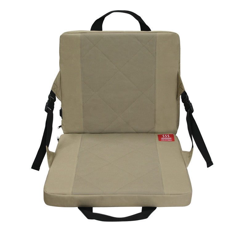 Coussin Chauffant Siège Camping Pêche - Chauffant USB - Hiver