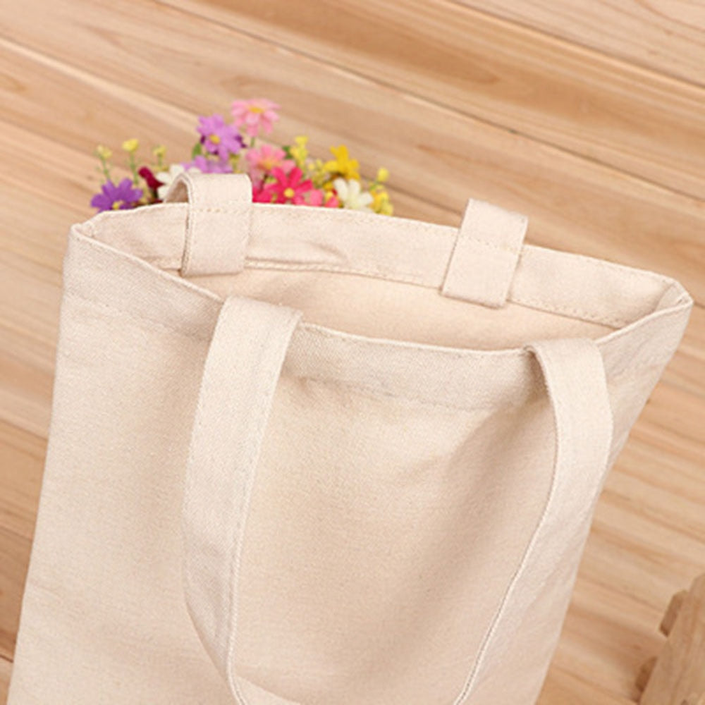 Sac Cabas Toile 6 Tailles - Réutilisable Écologique - Courses Pliable