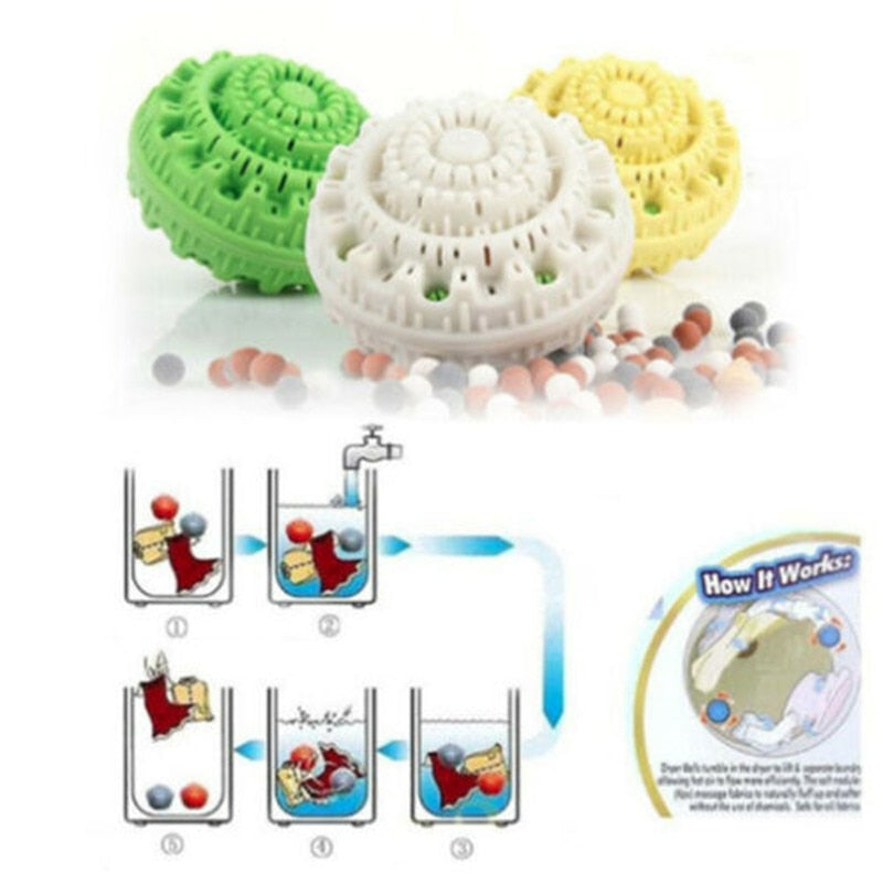 Boule Lessive Écologique Super - Réutilisable - Lavage Magique