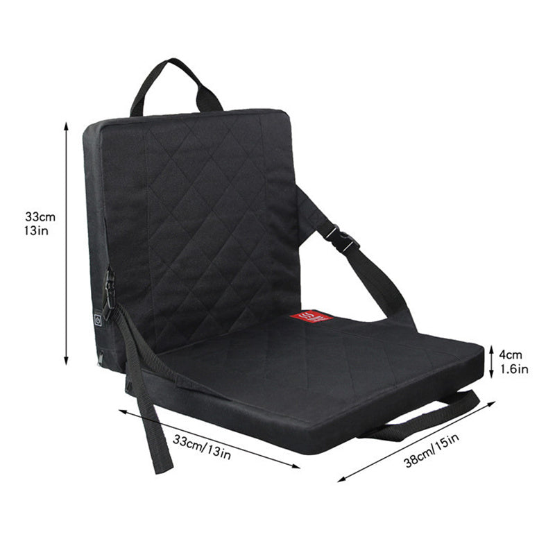 Coussin Chauffant Siège Camping Pêche - Chauffant USB - Hiver