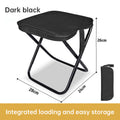 Chaise Pliante Camping Pêche Compacte - Tabouret Train - Mini Banc
