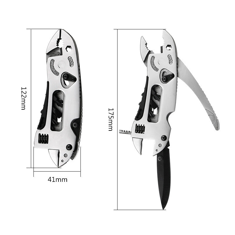 Pince Multi-Outils Camping - Clé Combinée - Régulière
