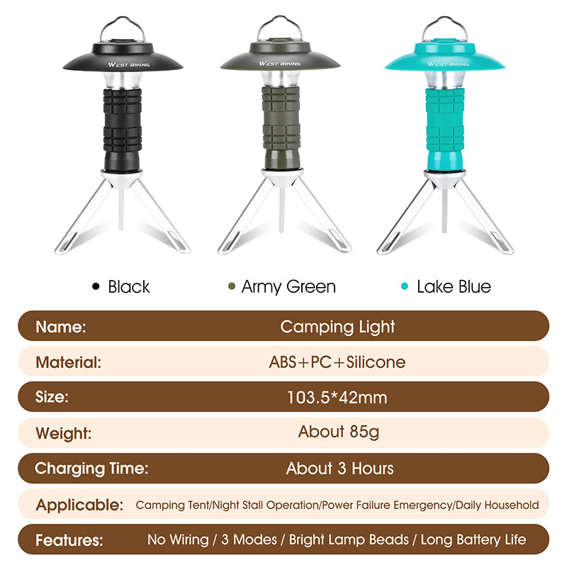 Lampe Phare Marin Camping - LED Maison - Magnétique - Urgence