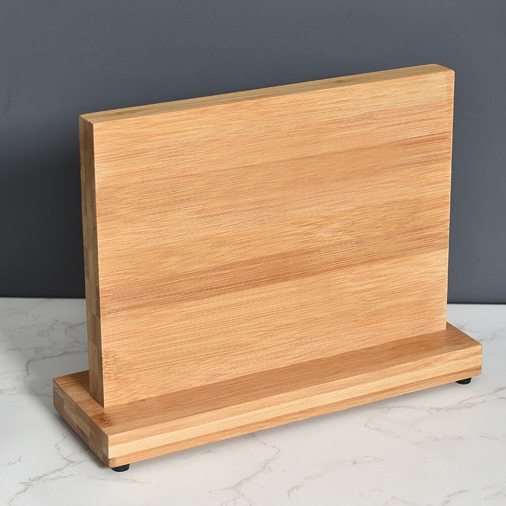 Support Magnétique Double Face Bambou Écologique - Rangement Cuisine