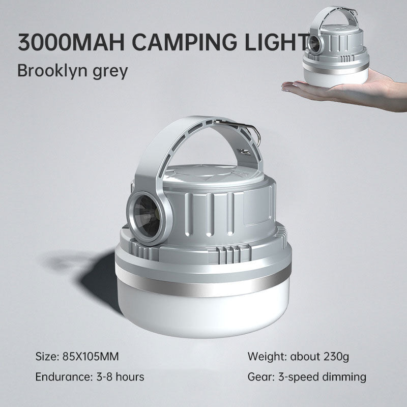 Ampoule Camping Solaire Rechargeable - LED - Maison Urgence