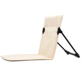 Chaise Camping Pliante Paresseuse avec Coussin Dossier - Jardin Plage