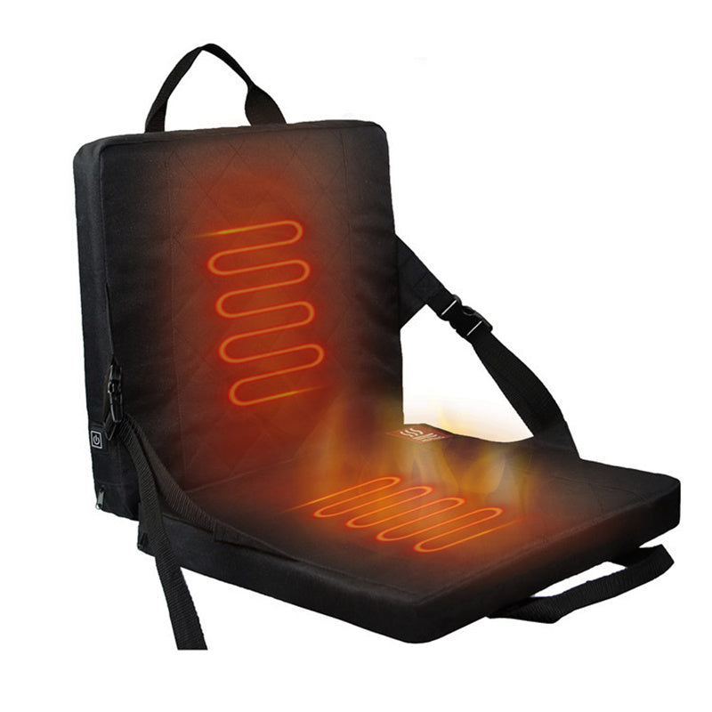 Coussin Chauffant Siège Camping Pêche - Chauffant USB - Hiver