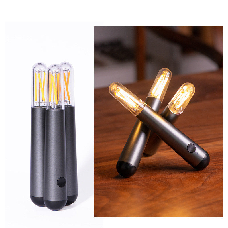 Veilleuse LED Bureau USB - Cadeau Créatif Bar Restaurant - Ambiance Camping