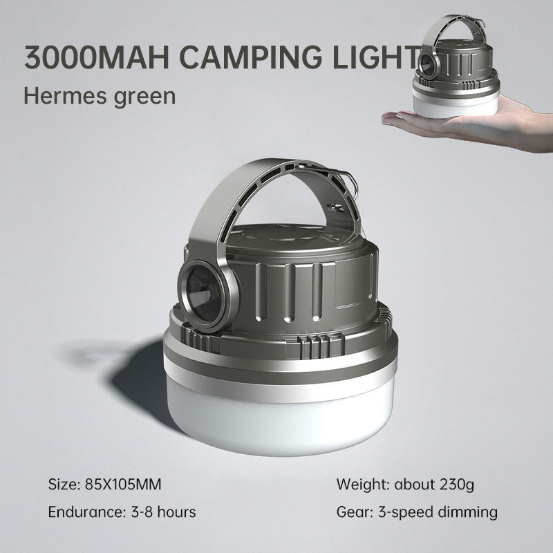 Ampoule Camping Solaire Rechargeable - LED - Maison Urgence