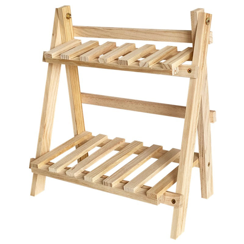 Étagère Cuisine Double Bois Style INS - Rangement Épices - Salle Bain - Organisa