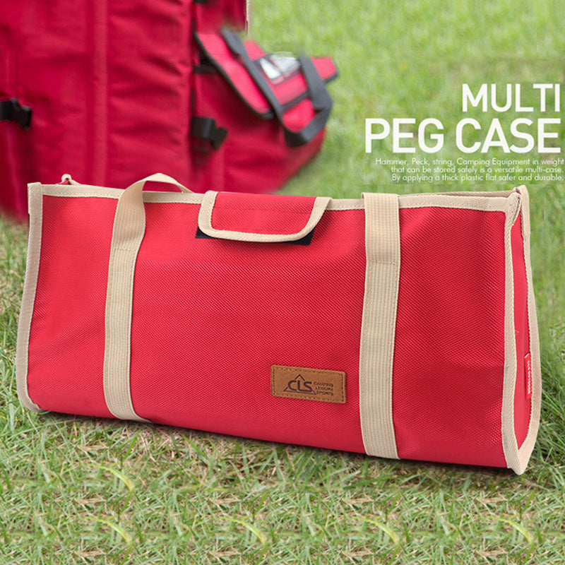 Sac Outils Camping Montagne - Grande Capacité Épais - Marteau Piquets